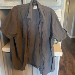 Two men’s shirts